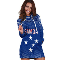 Samoa Hoodie Dress Simple Polynesian LT13 - Wonder Print Shop