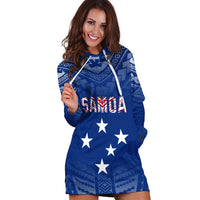 Samoa Hoodie Dress Simple Polynesian LT13 - Wonder Print Shop