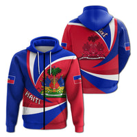 Custom Haiti Hoodie Style Color Flag LT13 - Wonder Print Shop