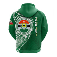 Custom Vanuatu Penama Province Hoodie Penama Emblem - Wonder Print Shop