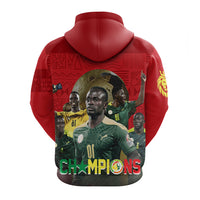 Senegal AFCON 2022 Champions Hoodie Teranga Lions - Wonder Print Shop