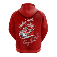 Womxns History Month Hoodie Chucks and Pearls Change The World - Wonder Print Shop