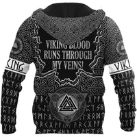 Viking Clothing Viking Lion Hoodie RLT12 - Wonder Print Shop