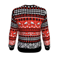 Poland Christmas Sweatshirt Black - Wonder Print Shop