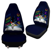 OES Car Seat Cover African Patterns OES Logo Car Seat Cover RLT7 - Wonder Print Shop