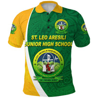 St. Leo Aresili Junior High School Polo Shirt Simple Style LT8 - Wonder Print Shop
