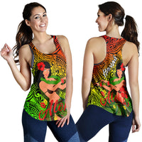 Hawaii Hula Girl Reggae Women Tank Top LT2 - Wonder Print Shop