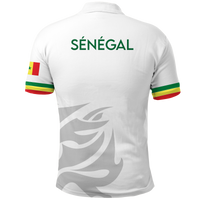 Senegal Polo Shirt Football 2022 LT2 - Wonder Print Shop