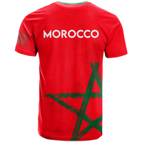 Morocco Football World Cup 2022 T Shirt LT2 - Wonder Print Shop