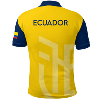 Ecuado Polo Shirt Football 2022 LT2 - Wonder Print Shop
