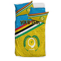 (Custom Personalised) Vanuatu Torba Province Bedding Set - Flag Style LT12 - Wonder Print Shop