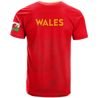 Wales Football World Cup 2022 T Shirt LT2 - Wonder Print Shop