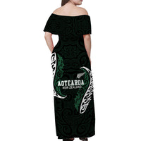 new-zealand-maori-off-shoulder-long-dress-aotearoa-mix-silver-fern-ver01