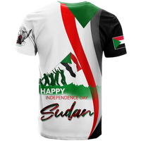 Sudan Happy Independence Day T Shirt LT2 - Wonder Print Shop