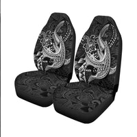 Custom Personalised Polynesian Shark Tattoo Hawaii Tribal Car Seat Covers LT12 - Wonder Print Shop