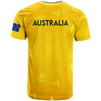 Australia T Shirt Football 2022 LT2 - Wonder Print Shop