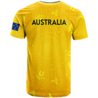 Australia T Shirt Football 2022 LT2 - Wonder Print Shop