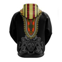Gambia Happy Independence Day Dashiki Hoodie LT2 - Wonder Print Shop