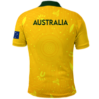 Australia Polo Shirt Football 2022 LT2 - Wonder Print Shop