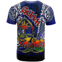Guam T Shirt Custom Guam independence Day With Polynesian Tattoo Patterns LT10 - Wonder Print Shop