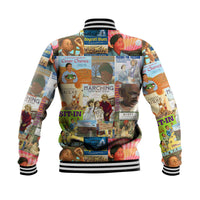 Civil Rights Movement Baseball Jacket Painting Book Vibes LT8 - Wonder Print Shop