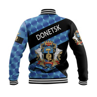 Ukraine Donetsk Baseball Jacket Sporty Style LT8 - Wonder Print Shop