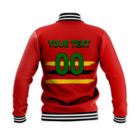 (Custom Personalised And Number) Zimbabwe Cricket Jersey Baseball Jacket LT6 - Wonder Print Shop