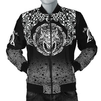 Fenrir Valhalla Bomber Jacket - Ornate Pattern 1 RLT12 - Wonder Print Shop
