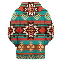 Ethnic Ornament Seamless Pattern Native American All Over Hoodie LT10 - Wonder Print Shop
