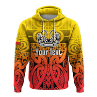 Custom Marquesas Islands Marquesan Tattoo Hoodie LT12 - Wonder Print Shop