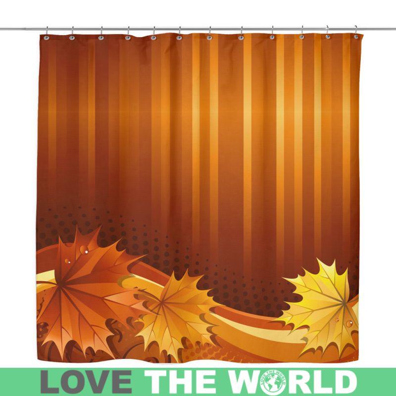 canada-maple-leaf-shower-curtain