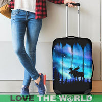 Canada Moose Luggage Cover - Wonder Print Shop