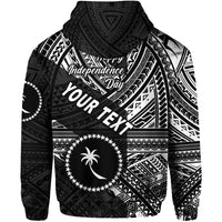 Custom FSM Chuuk Zip Hoodie Happy Independence Day Original Vibes Black LT8 - Wonder Print Shop