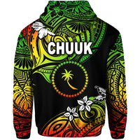 FSM Chuuk Hoodie Unique Vibes Reggae LT8 - Wonder Print Shop