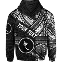 Custom FSM Chuuk Hoodie Original Style Black LT8 - Wonder Print Shop