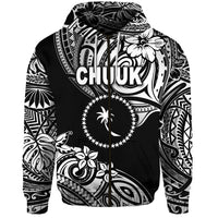 Custom FSM Chuuk Zip Hoodie Unique Vibes Black LT8 - Wonder Print Shop