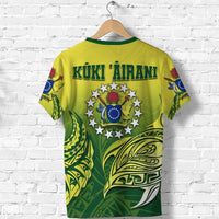 Cook Islands Shirt, Kuki Arirani Turtle Polynesian T Shirt - Wonder Print Shop