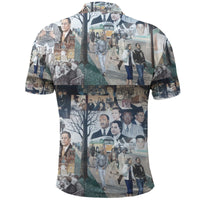 Civil Rights Leaders Polo Shirt Color Painting Style NO.1 LT8 - Wonder Print Shop