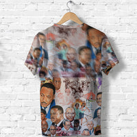 Civil Rights Leaders T Shirt Color Painting Style LT8 - Wonder Print Shop