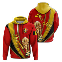 Custom Belgium Football 2022 Hoodie LT2 - Wonder Print Shop