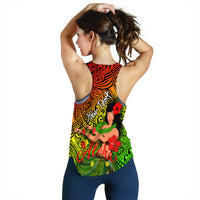 Hawaii Hula Girl Reggae Women Tank Top LT2 - Wonder Print Shop