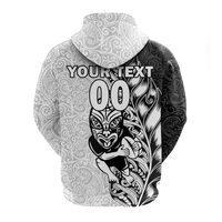 Custom Personalised New Zealand Maori All Black Rugby Hoodie LT2 - Wonder Print Shop