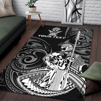 Custom Personalised Hawaii Ikaika Warrior Area Rug LT2 - Wonder Print Shop