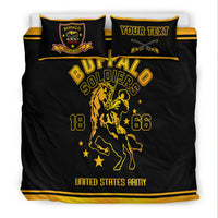 (Custom Personalised) Buffalo Soldiers African American Legend Of The Black Soldiers Bedding Set - LT2 - Wonder Print Shop