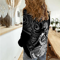 Custom Personalised Hawaii Ikaika Warrior Women Casual Shirt LT2 - Wonder Print Shop