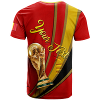 Custom Belgium T Shirt Football 2022 LT2 - Wonder Print Shop