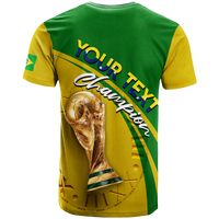 Custom Brazil T Shirt Football 2022 LT2 - Wonder Print Shop
