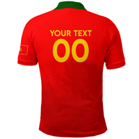 Custom Portugal Polo Shirt Football 2022 LT2 - Wonder Print Shop