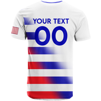 Custom USA T Shirt Football 2022 LT2 - Wonder Print Shop