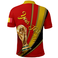 Custom Belgium Polo Shirt Football 2022 LT2 - Wonder Print Shop